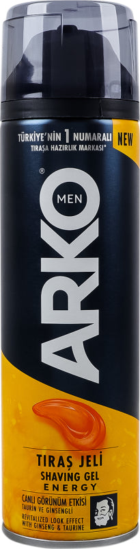 Arko Shaving Gel Energy, 200 mL