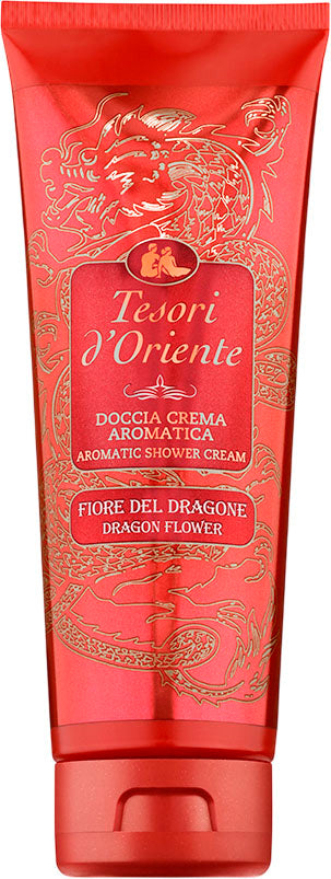 Tesori d'Oriente Dragon Flower Perfumed Shower Cream Gel, 250 mL
