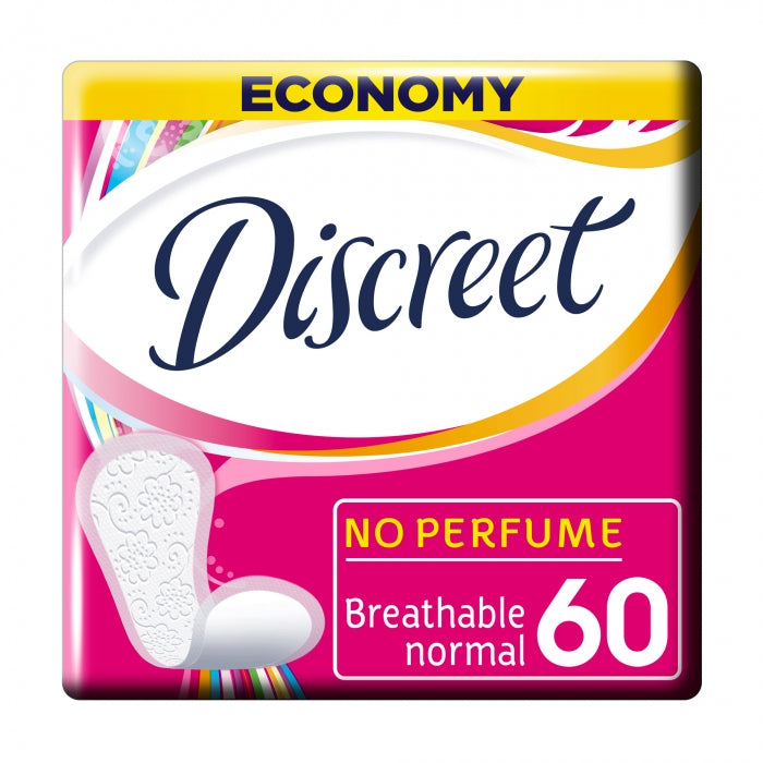Discreet Normal Panty Liners, 60 pcs - Image 2
