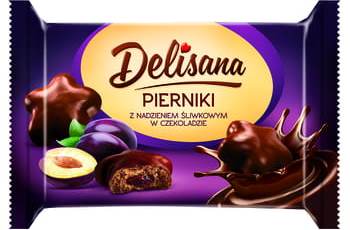 Delisana Plum-Flavored Gingerbread, 200 g