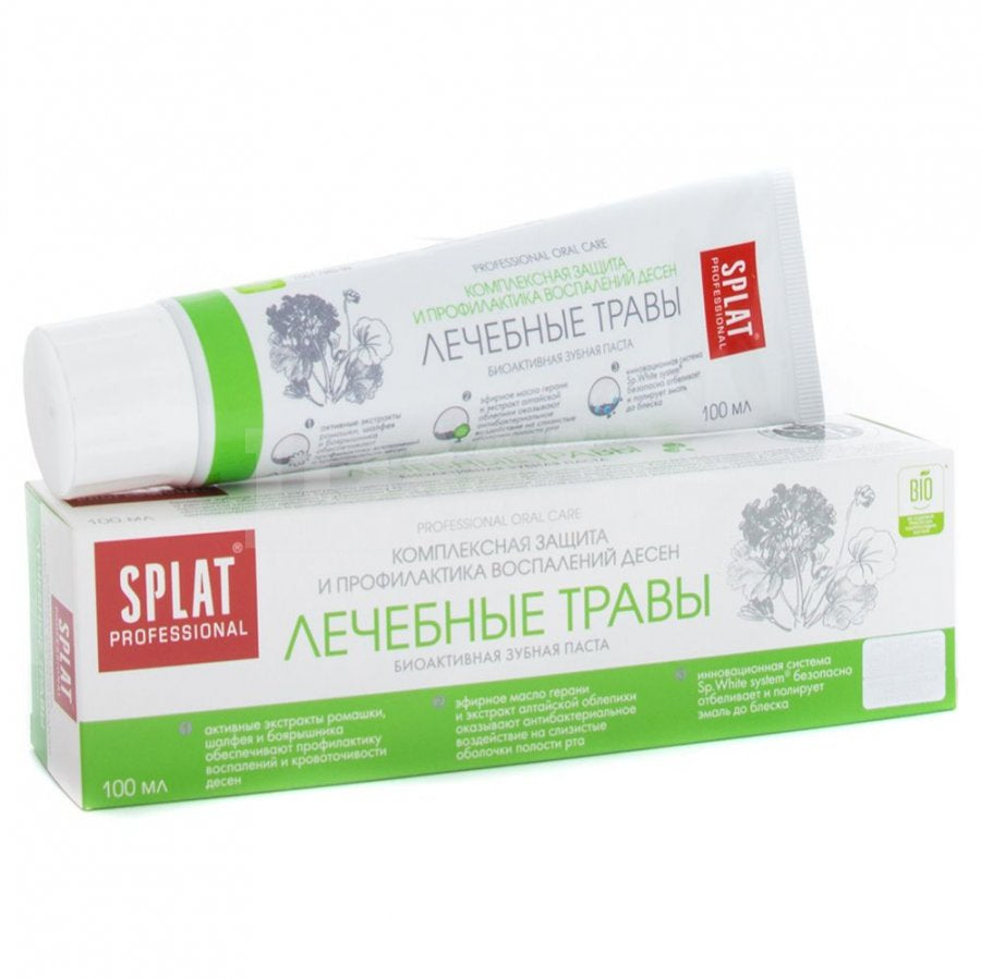 Splat Professional Medical Herbs Toothpaste, 100 mL