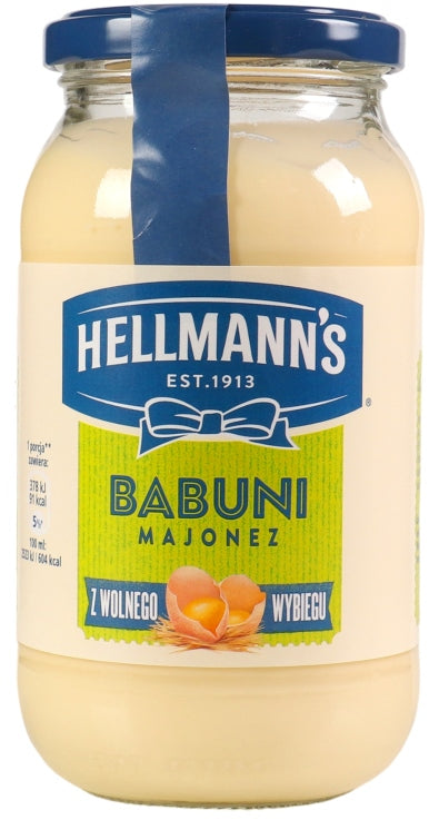 Hellmann's Babuni Mayonnaise in Jar, 405 mL