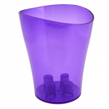 Aleana Nika 114051 Orchid Flowerpot, Assorted, 16 x 19 cm, 2 L - Image 2