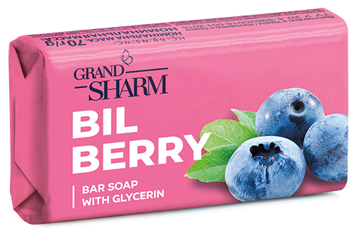 Sharm Blueberry Bar Soap, 70 g