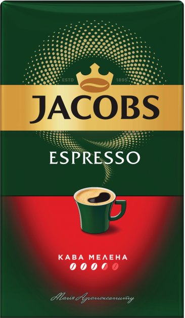 Jacobs Espresso Ground Coffee, 450 g
