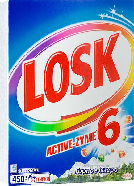Losk Color Mountain Lake Laundry Detergent Powder, 450 g