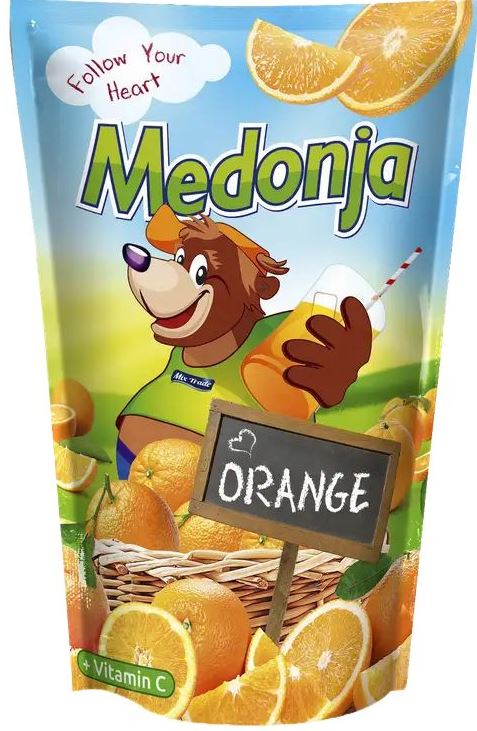 Medonja Kids' Orange Juice, 200 mL