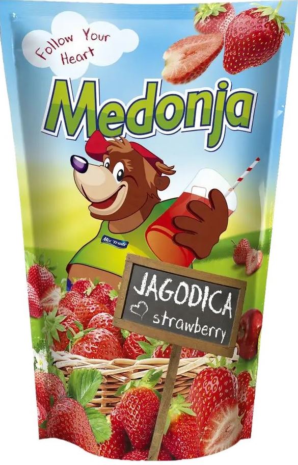 Medonja Kids' Strawberry Juice, 200 mL