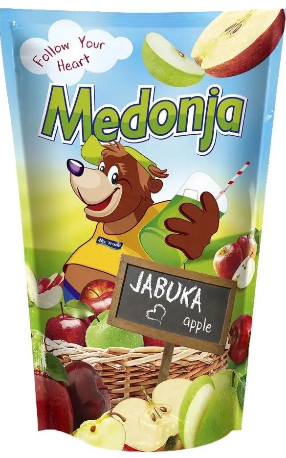 Medonja Kids' Apple Juice, 200 mL