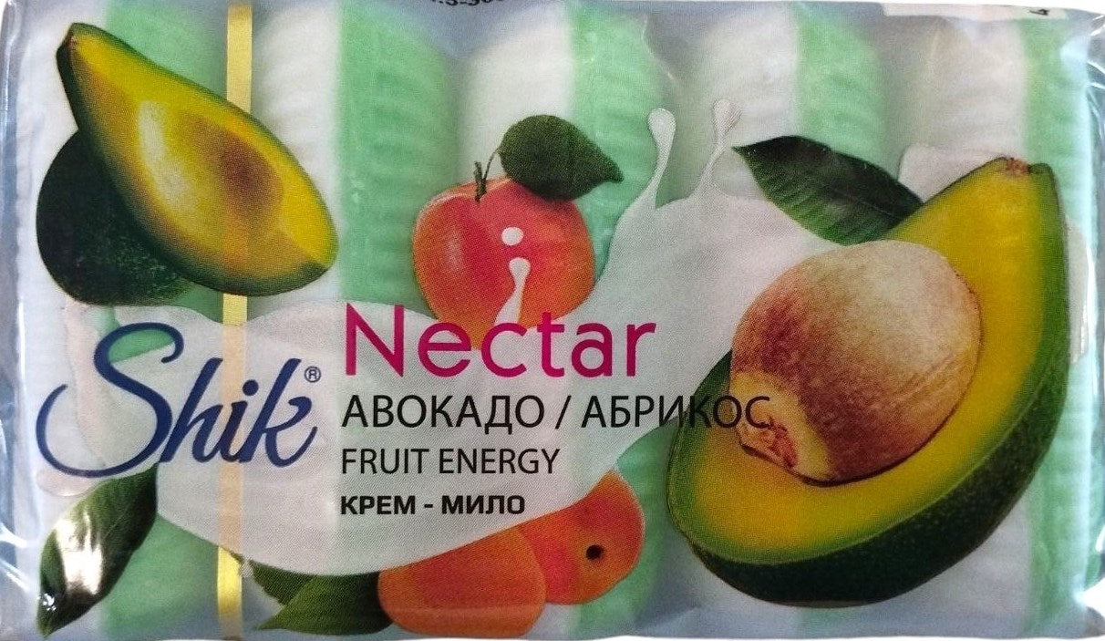 Shik Nectar Avocado & Apricot Bar Soap, 5 x 70 g - Image 2