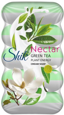 Shik Nectar Green Tea Bar Soap, 5 x 70 g