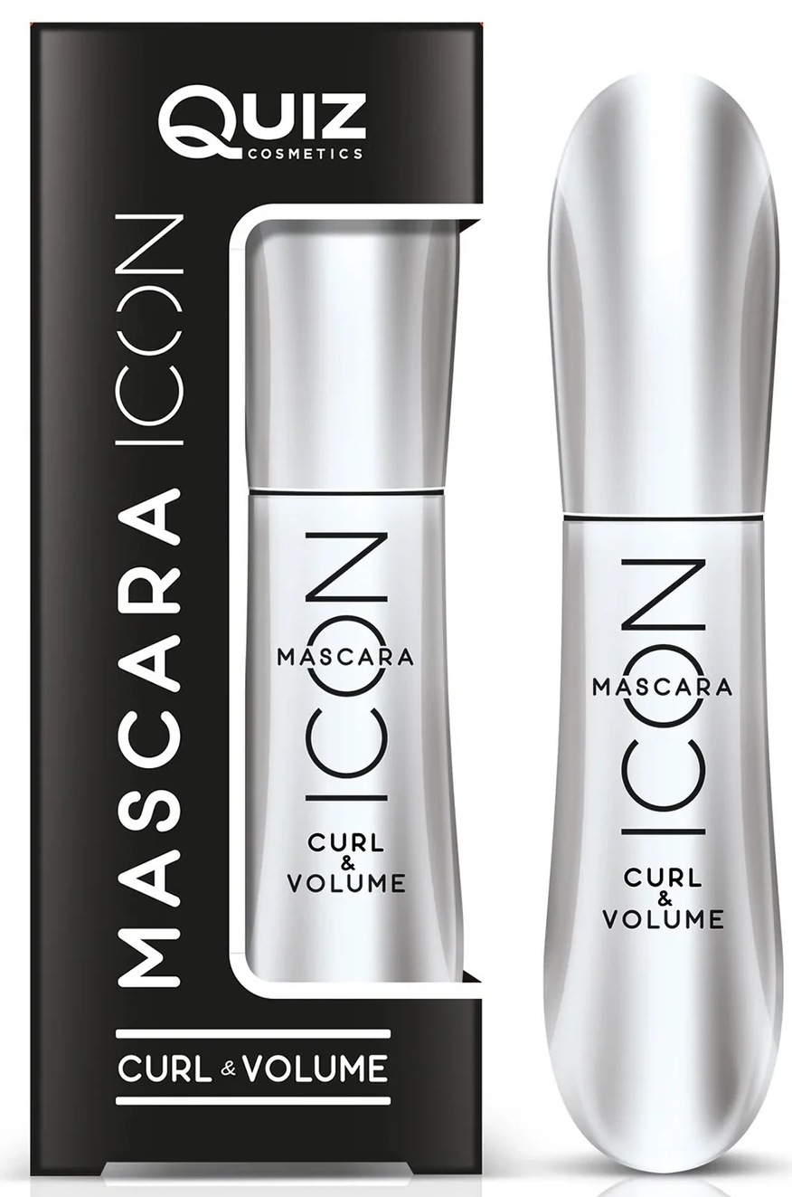 Quiz Cosmetics Icon Curling & Volumizing Mascara, 9 g