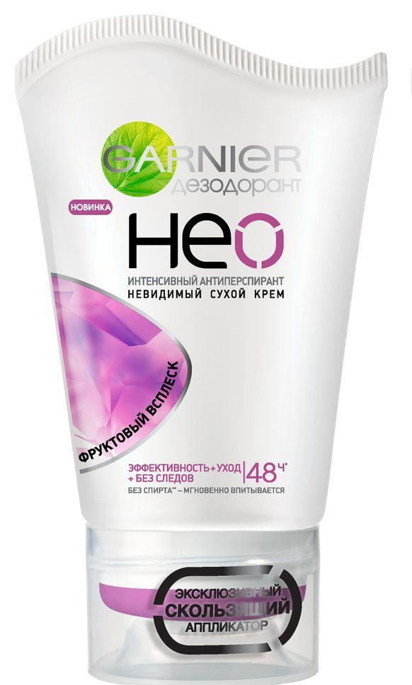 Garnier Neo Fruit Splash Women's Dry Cream Antiperspirant, 40 mL