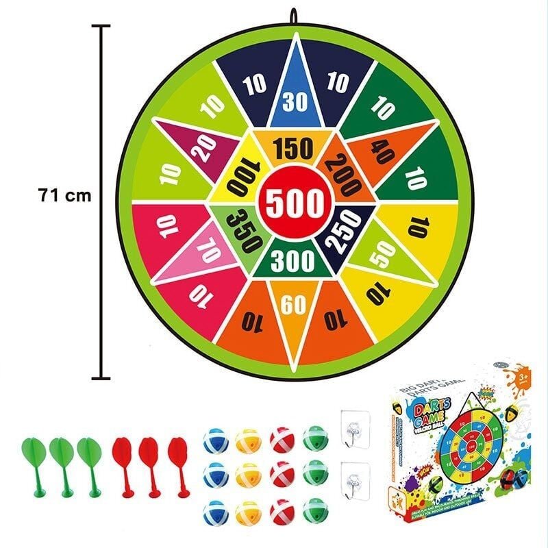 66399 B-14 Velcro Dartboard, 71 x 71 cm