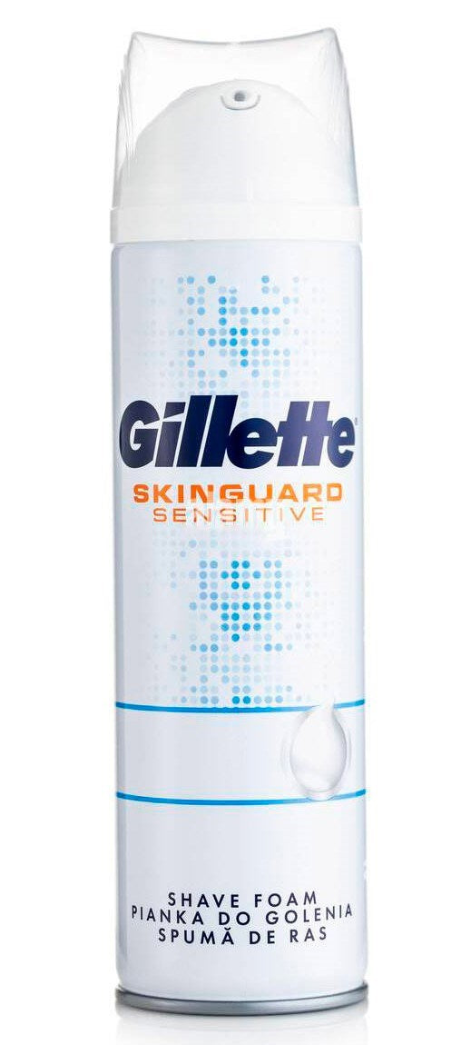 Gillette SkinGuard Sensitive Shaving Foam, 250 mL
