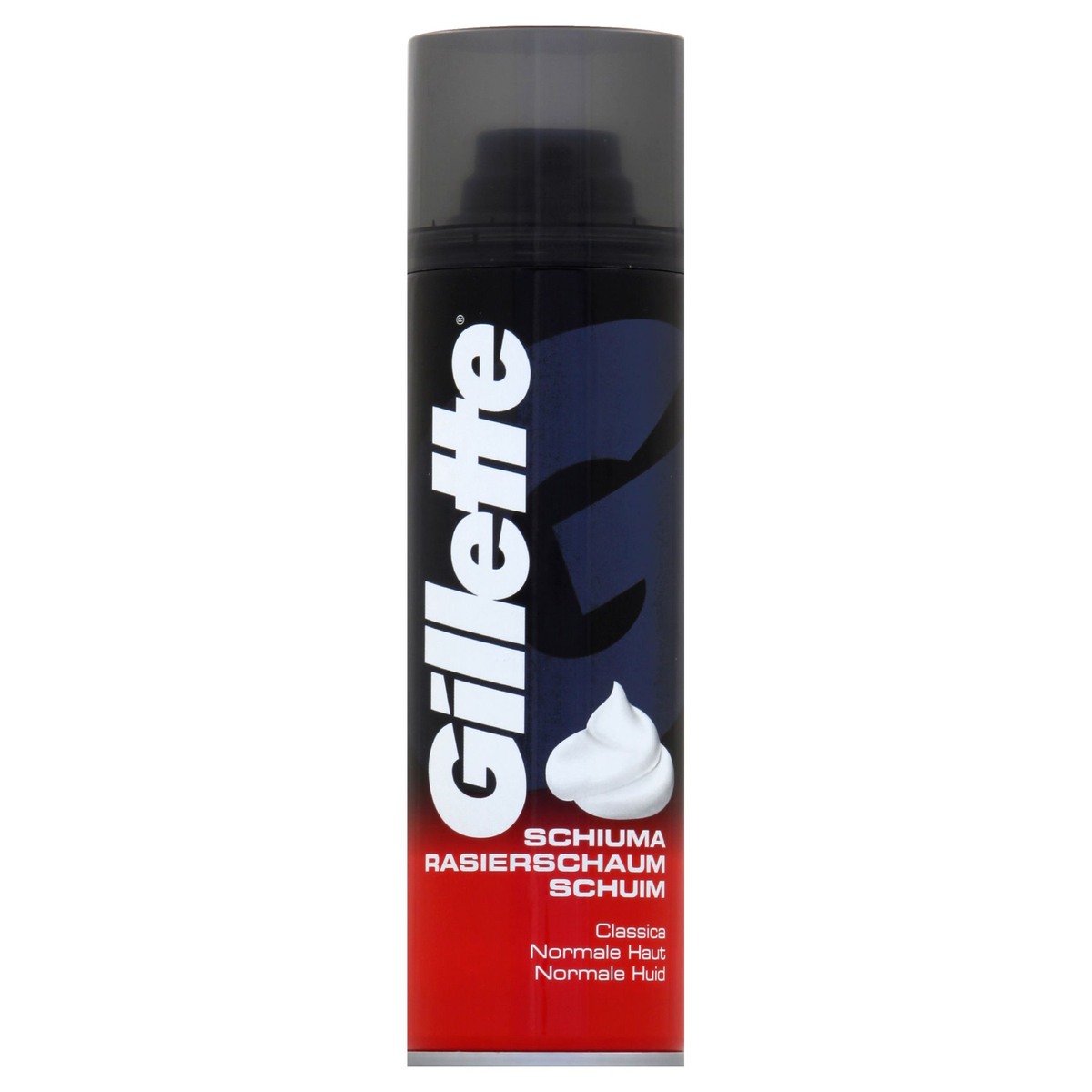 Gillette Classic Shaving Foam, 200 mL + 100 mL