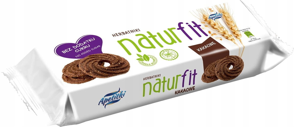 Naturfit Cocoa Cookies, 120 g