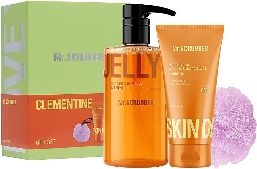 Mr. Scrubber Women's Gift Set Clementine
