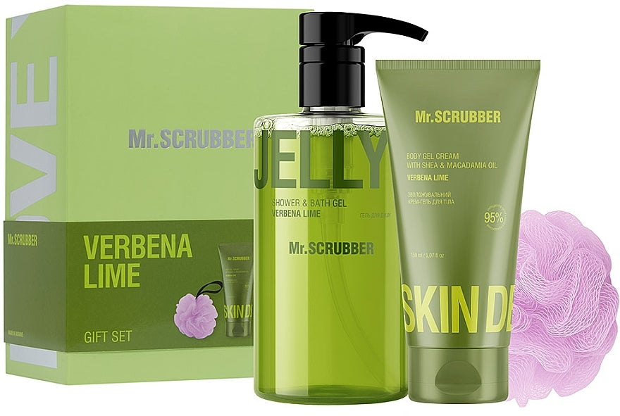 Mr. Scrubber Women's Gift Set Verbena Lime
