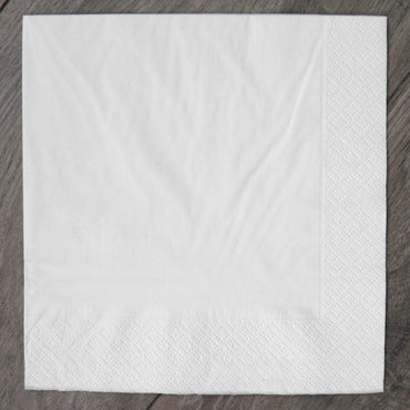 Margo White 3-Ply Table Napkins, 33 x 33 cm, 18 pcs - Image 2