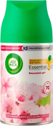 Air Wick Cherry Blossom Air Freshener Refill, 250 mL