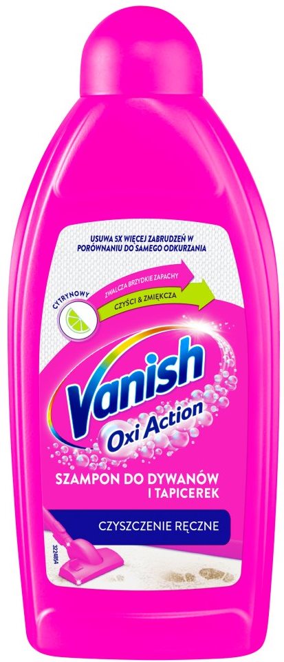 Vanish Oxi Action Lemon Manual Carpet Cleaner, 500 mL