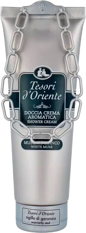 Tesori d'Oriente White Musk Perfumed Shower Cream Gel, 250 mL