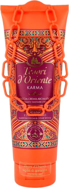 Tesori d'Oriente Karma Perfumed Shower Cream Gel, 250 mL