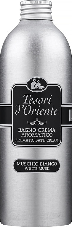 Tesori d'Oriente White Musk Perfumed Shower Cream Gel, 500 mL