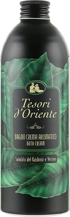 Tesori d'Oriente Kashmir Sandalwood & Vetiver Perfumed Shower Cream Gel, 500 mL