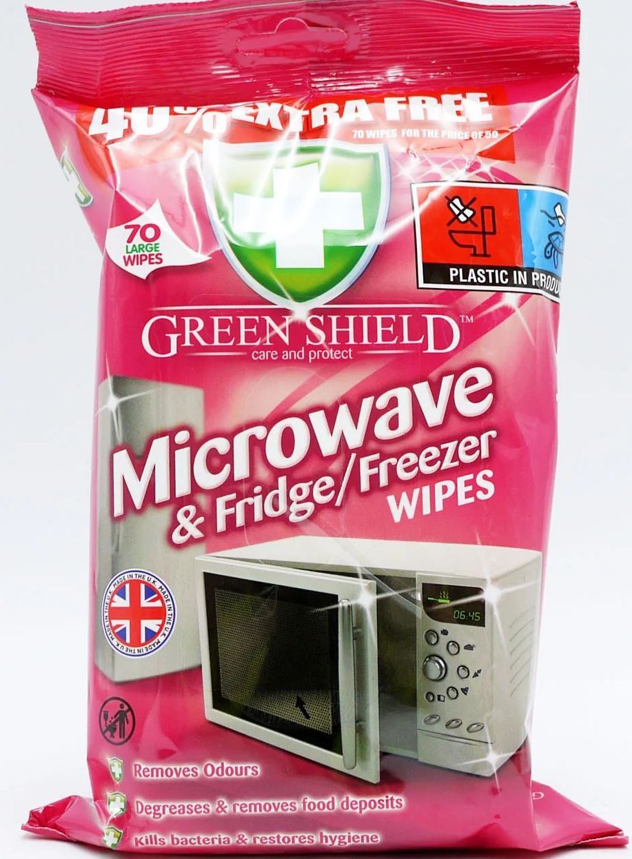 Green Shield Kitchen Appliance Cleaning Wipes, 70 pcs - Image 2