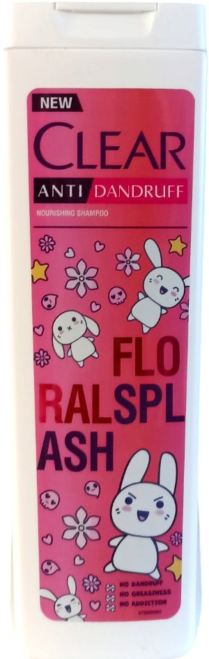 Clear Floral Splash Women's Anti-Dandruff Shampoo, 400 mL