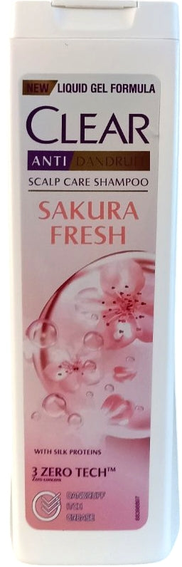 Clear Sakura Fresh Women's Anti-Dandruff Shampoo, 400 mL
