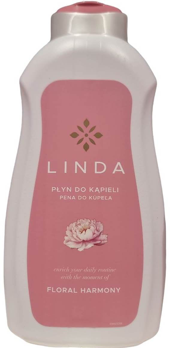 Linda Floral Harmony Shower Gel & Bubble Bath, 1.3 L