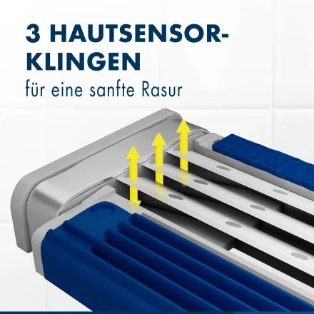 Gillette Blue 3 Smooth Men's Disposable Razors, 12 pcs - Image 3
