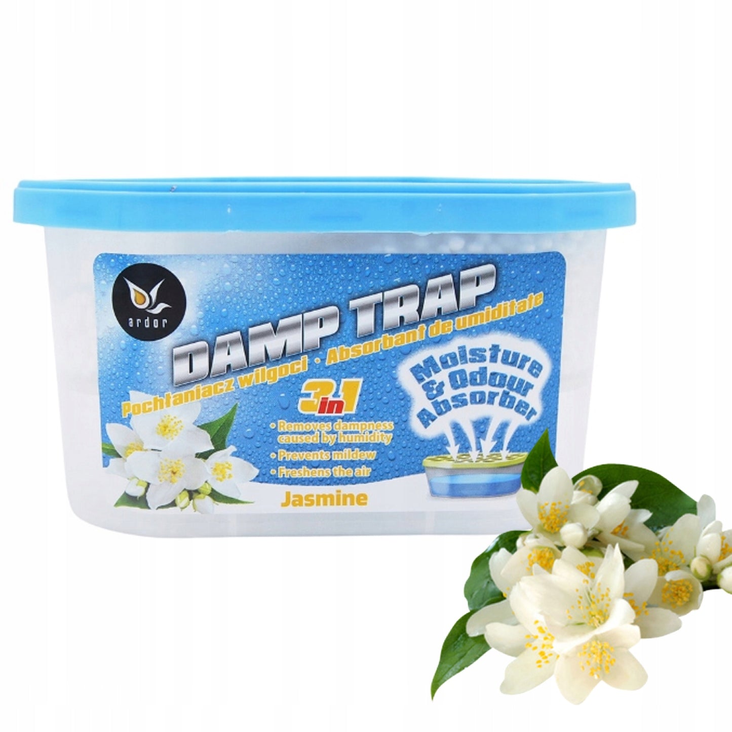 Ardor 3-in-1 Jasmine Odor & Moisture Absorber, 400 mL - Image 2