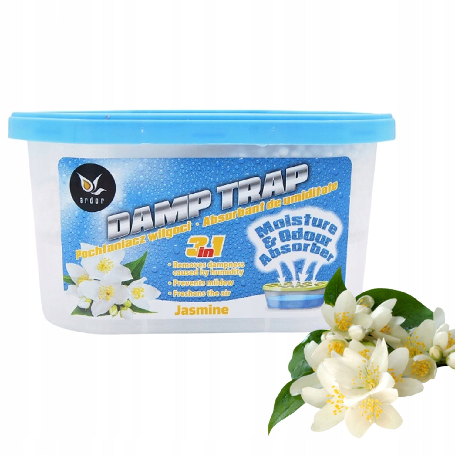 Ardor 3-in-1 Jasmine Odor & Moisture Absorber, 400 mL - Image 2