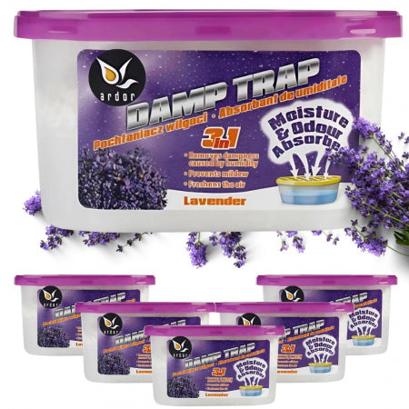Ardor 3-in-1 Lavender Odor & Moisture Absorber, 400 mL - Image 2
