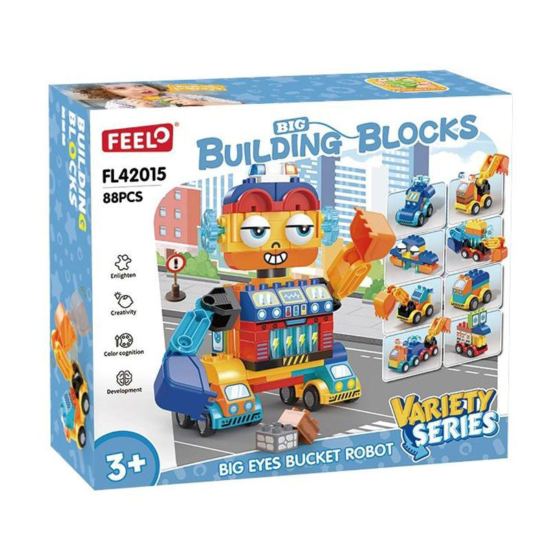 Feelo FL42015 Robot Building Set, 88 pcs - Image 2