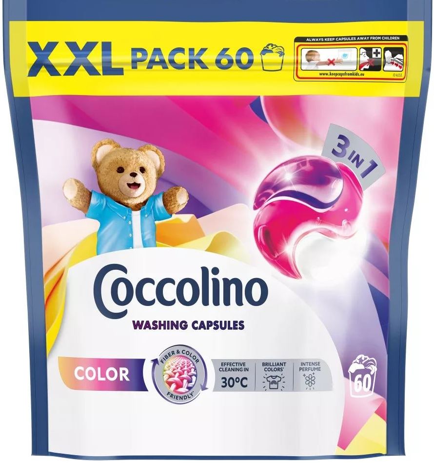 Coccolino Color Laundry Detergent Pods, 60 pcs (Price per 1 pc)