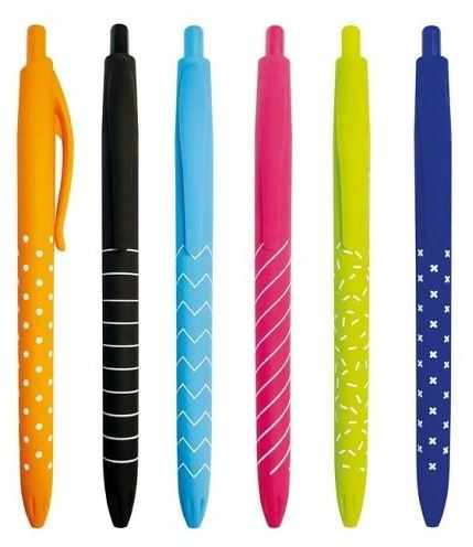 Vinson Look Blue Retractable Oil-Based Pen, 0.7 mm - Image 3