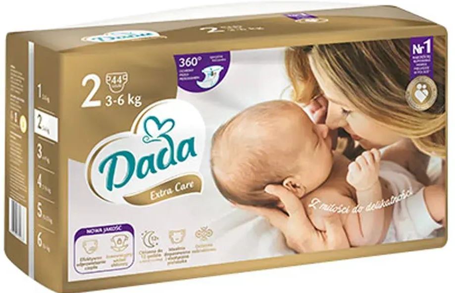 Dada Extra Care Size 2 Baby Diapers, 44 pcs, 3-6 kg - Image 3
