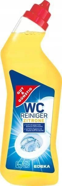 Gut & Gunstig Lemon Toilet Cleaner, 1 L