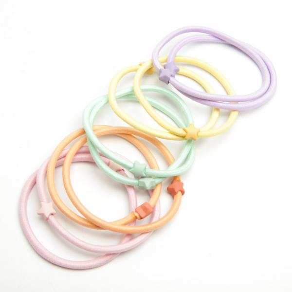 Kids' Colored Thin Hair Tie 6-2884, 5.5 cm Diameter (Price per 1 pc)