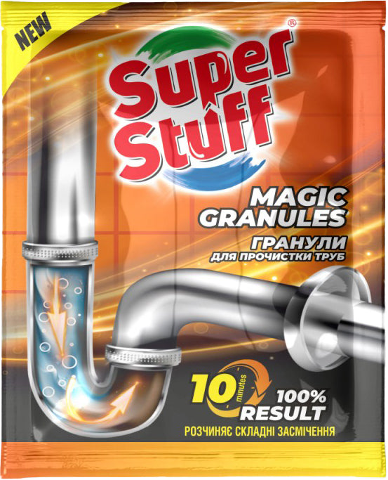 Super Stuff Granular Drain Cleaner, 70 g