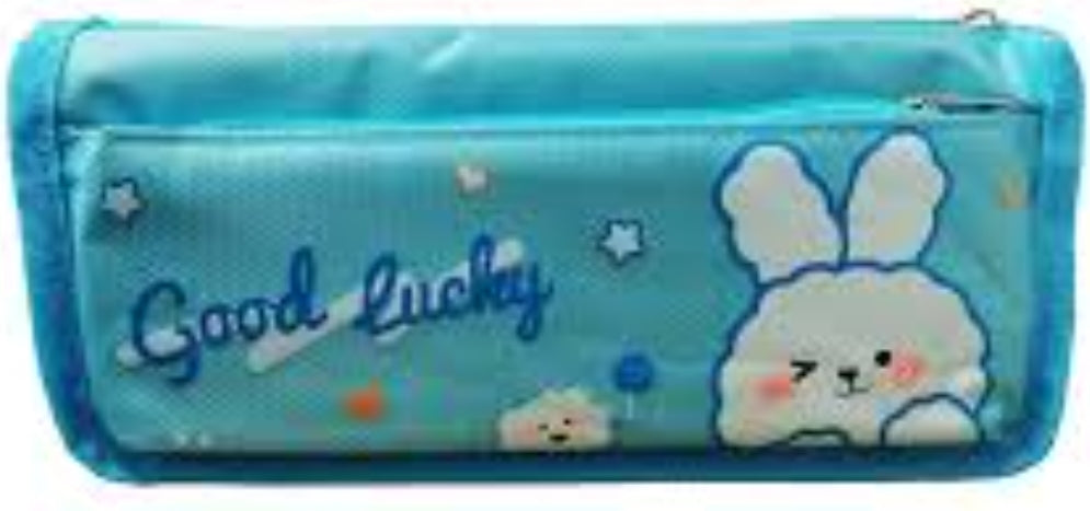 SY-7123 Good Lucky Two-Compartment School Pencil Case