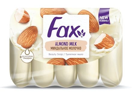 Fax Almond Milk Bar Soap, 5 x 70 g