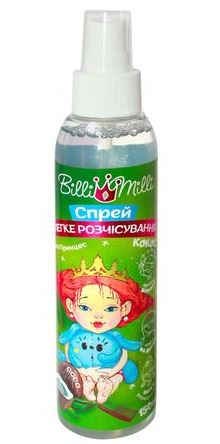 Billi Milli Coconut Kids Detangling Hair Spray, 150 mL