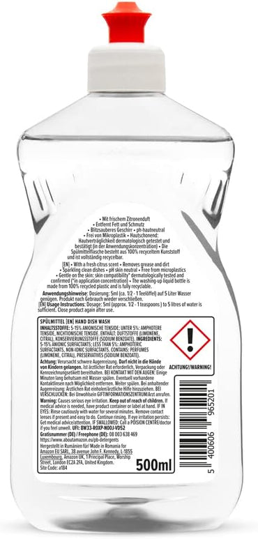Amazon Lemon Dishwashing Liquid, 500 mL - Image 2