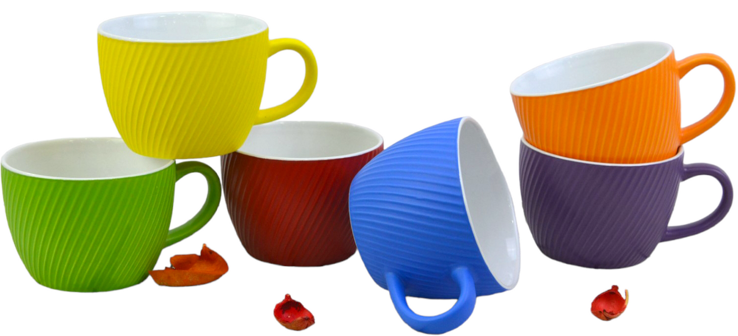 Vittora Rainbow VT-C-84470 Ceramic Mug, 470 mL